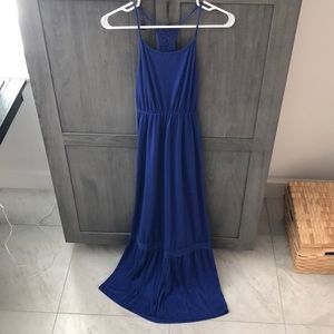 Blue maxi dress from target